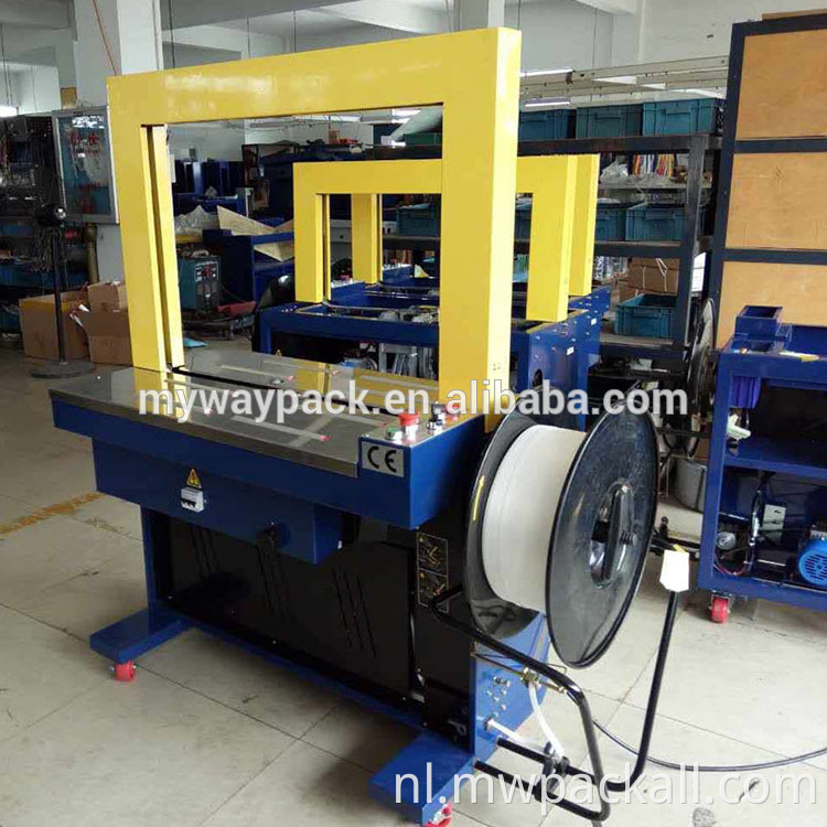 China fabrikant biedt automatische elektrische balenpers omsnoeringsmachine voor PP-riem;